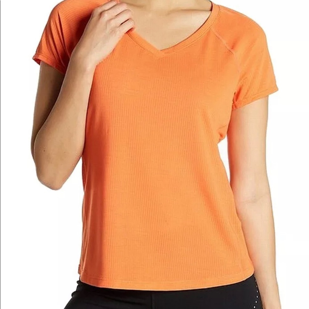 Zella Top | Orange Athletic Top | Size XS